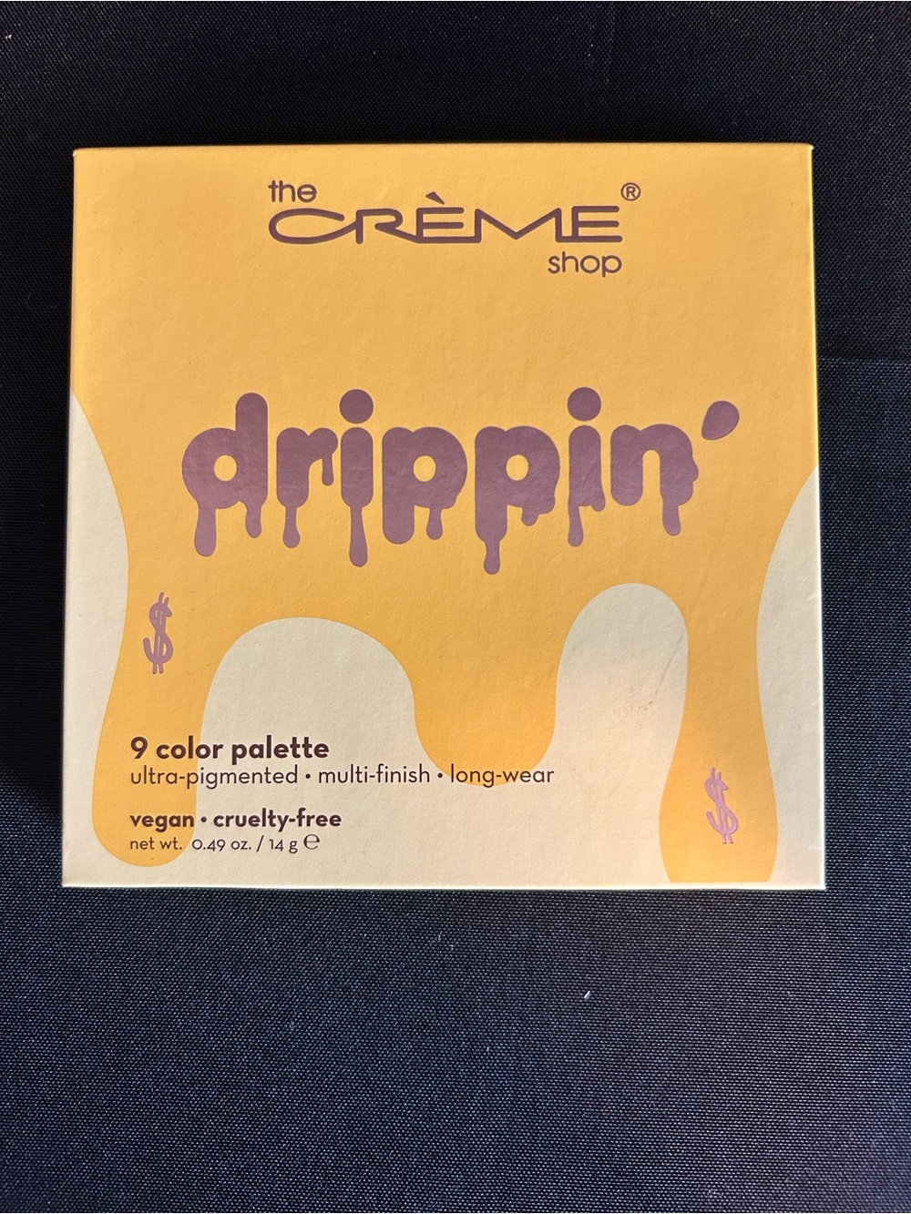 Crème Shop Yellow Drippin' eyeshadow palette